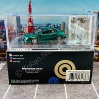 BM CREATIONS JUNIOR 1/64 SUBARU 2001 Impreza WRX STi Custom Green JDM Limited Edition LHD 64B0071