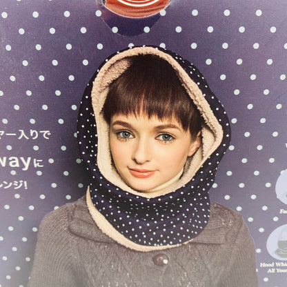 BOA 5 Way Neck Roll - Navy Dot