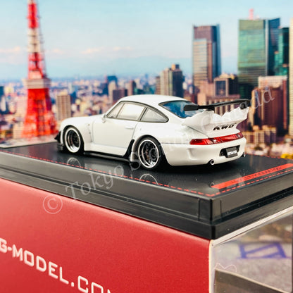 Ignition Model 1/64 RWB 993 Matte Pearl White IG2152