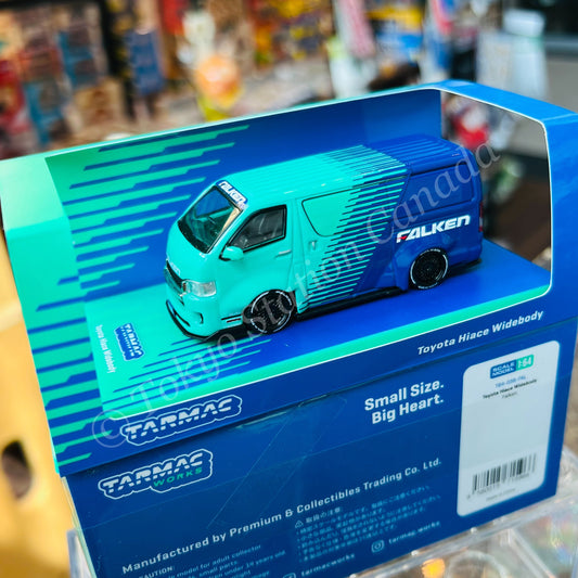 TARMAC WORKS 1/64 HOBBY64 Toyota Hiace Widebody Falken T64-038-FAL