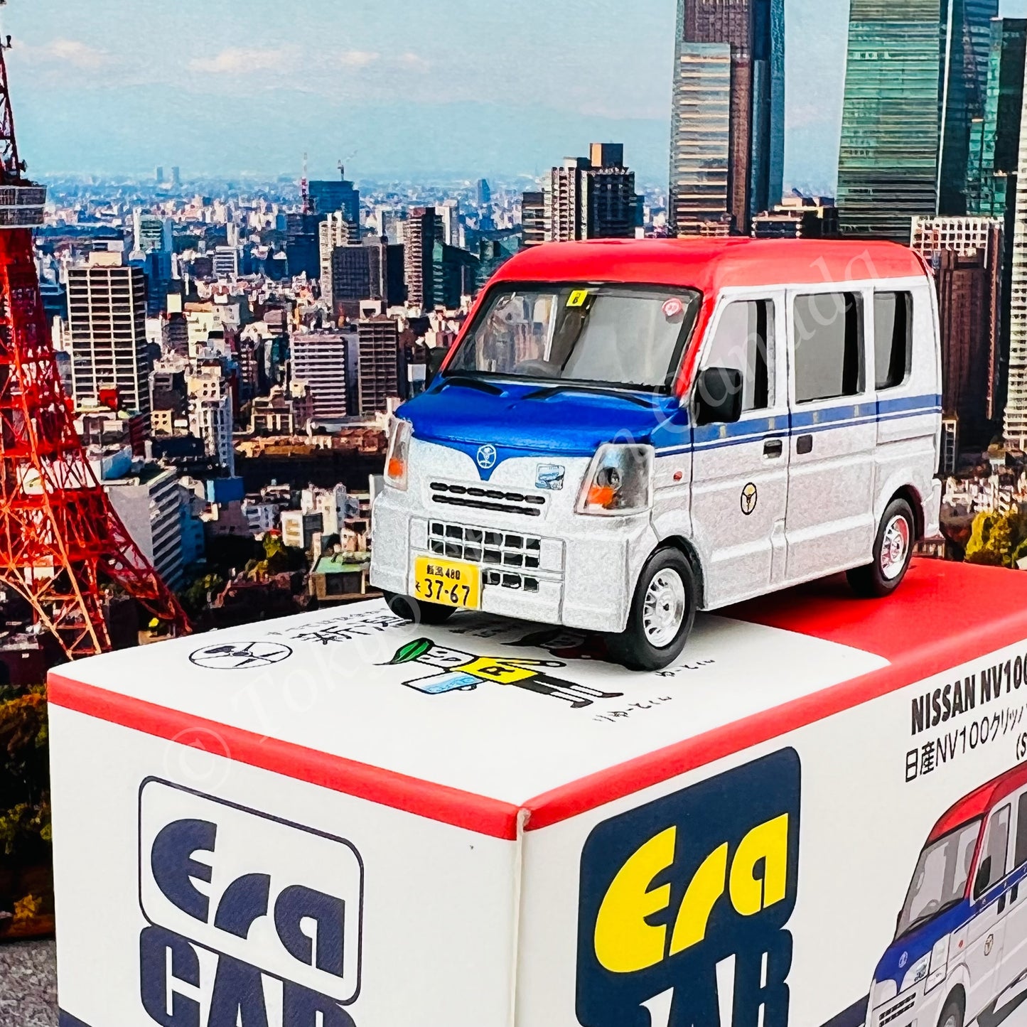 ERA CAR 1/64 NISSAN NV100 CLIPPER Niigata Kotsu (4897099931768)