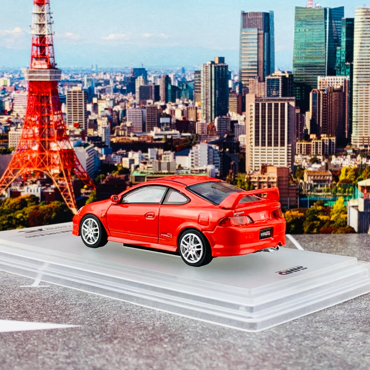 INNO64 1/64 HONDA INTEGRA TYPE-R DC5 RED IN64-DC5-RED