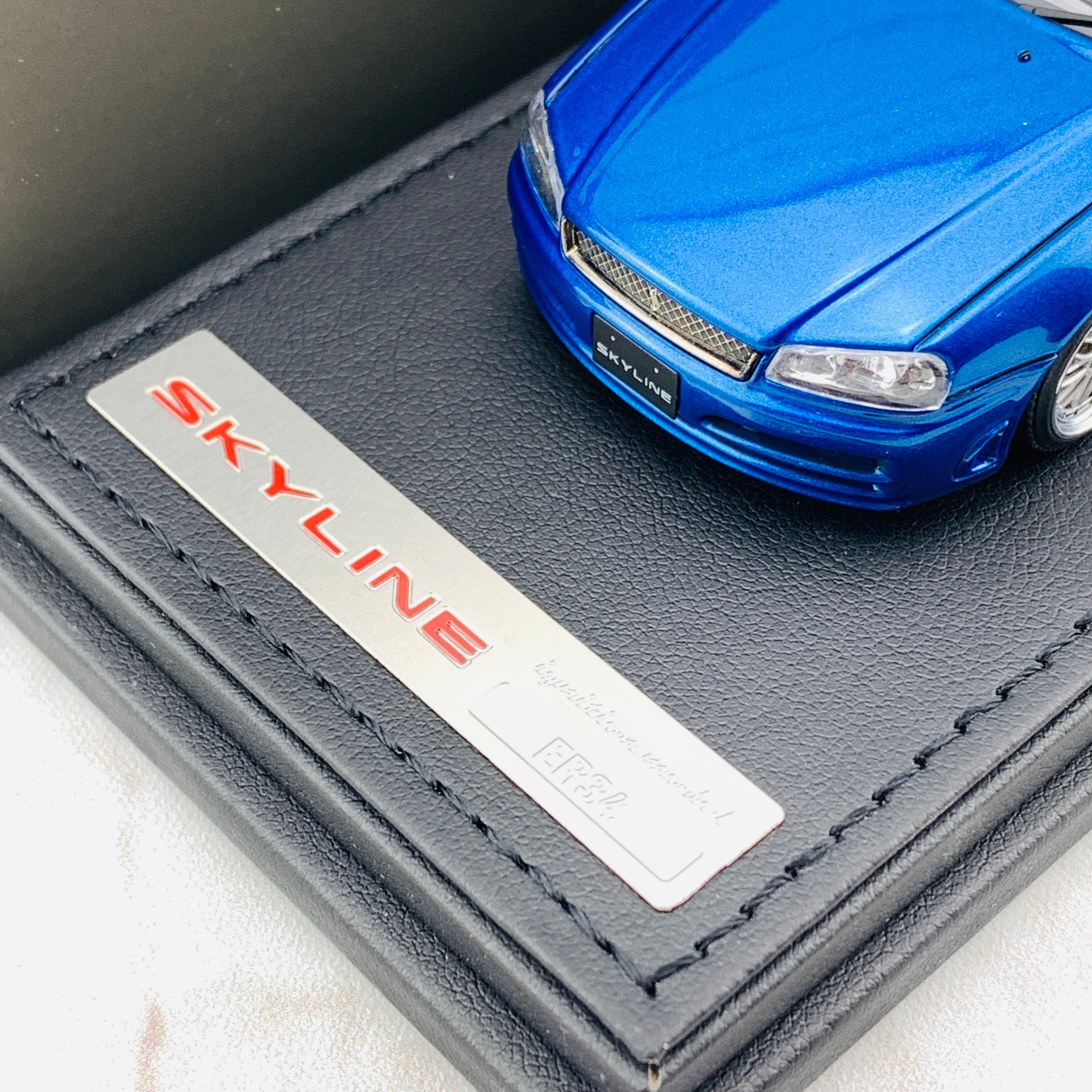 Ignition Model 1/43 Nissan Skyline 25GT Turbo ER34 Blue Metallic IG1612