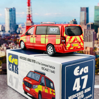 ERA CAR 1/64 Mercedes-Benz Vito UK Fire Command Vehicle MB20VITRN47