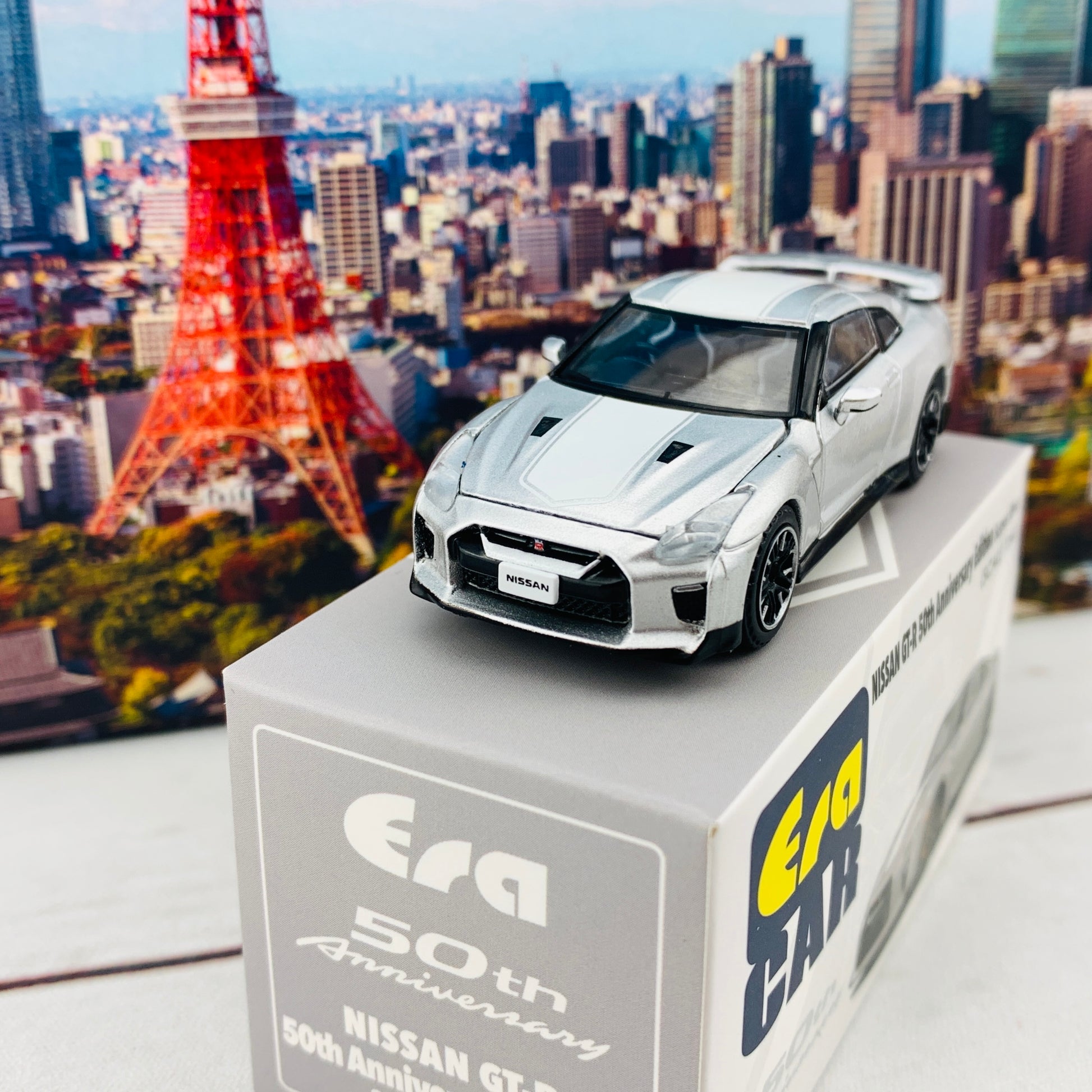 ERA CAR 21 1/64 Nissan GTR 50th Anniversary Edition Super Silver NS20GTRSP25