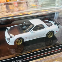 HOBBY JAPAN 1/64 efini RX-7 FD3S (A Spec.) GT WING White HJ643007BW