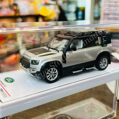 TSM MODEL 1/43 Land Rover Defender 110 Explorer Pro Indus Silver TSM430632D