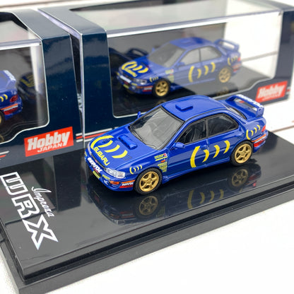 HOBBY JAPAN 1/64 Subaru Impreza WRX GC8 STi version II Sports Blue with Decal HJ641013DSBL