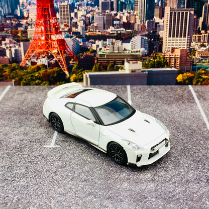 Tomica Limited Vintage Neo 1/64 Nissan GTR Premium Edition 2017 Model WHITE LV-N148c