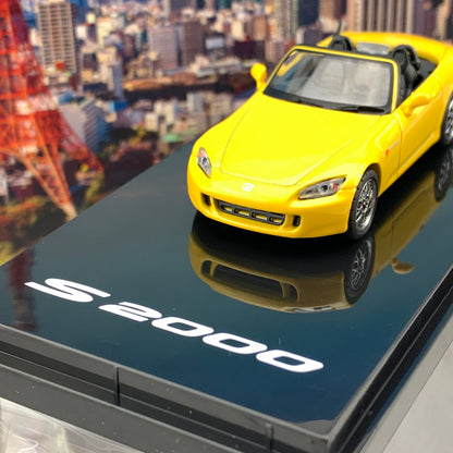 Products HOBBY JAPAN 1/64 Honda S2000 AP1 Type 200 Customized Version Yellow HJ641020CY