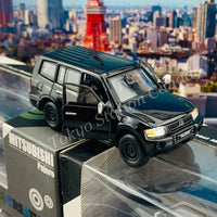 BM CREATIONS JUNIOR 1/64 Mitsubishi Pajero 3rd Generation 2003 BLACK LHD 64B0041