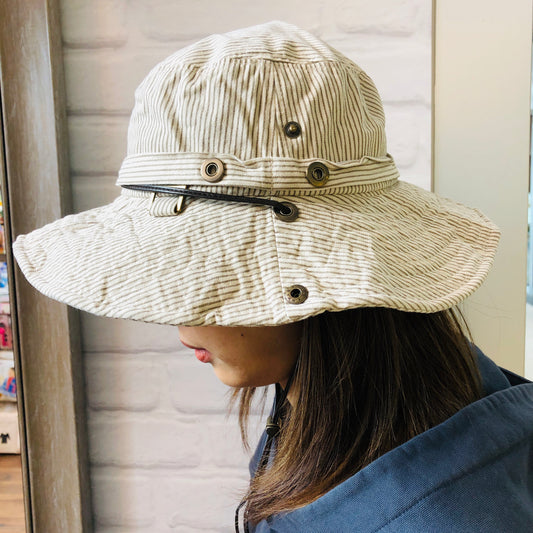 Safari 2-way Hat - Cream