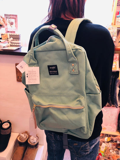 anello® Japan Square Rucksack - Mint Green