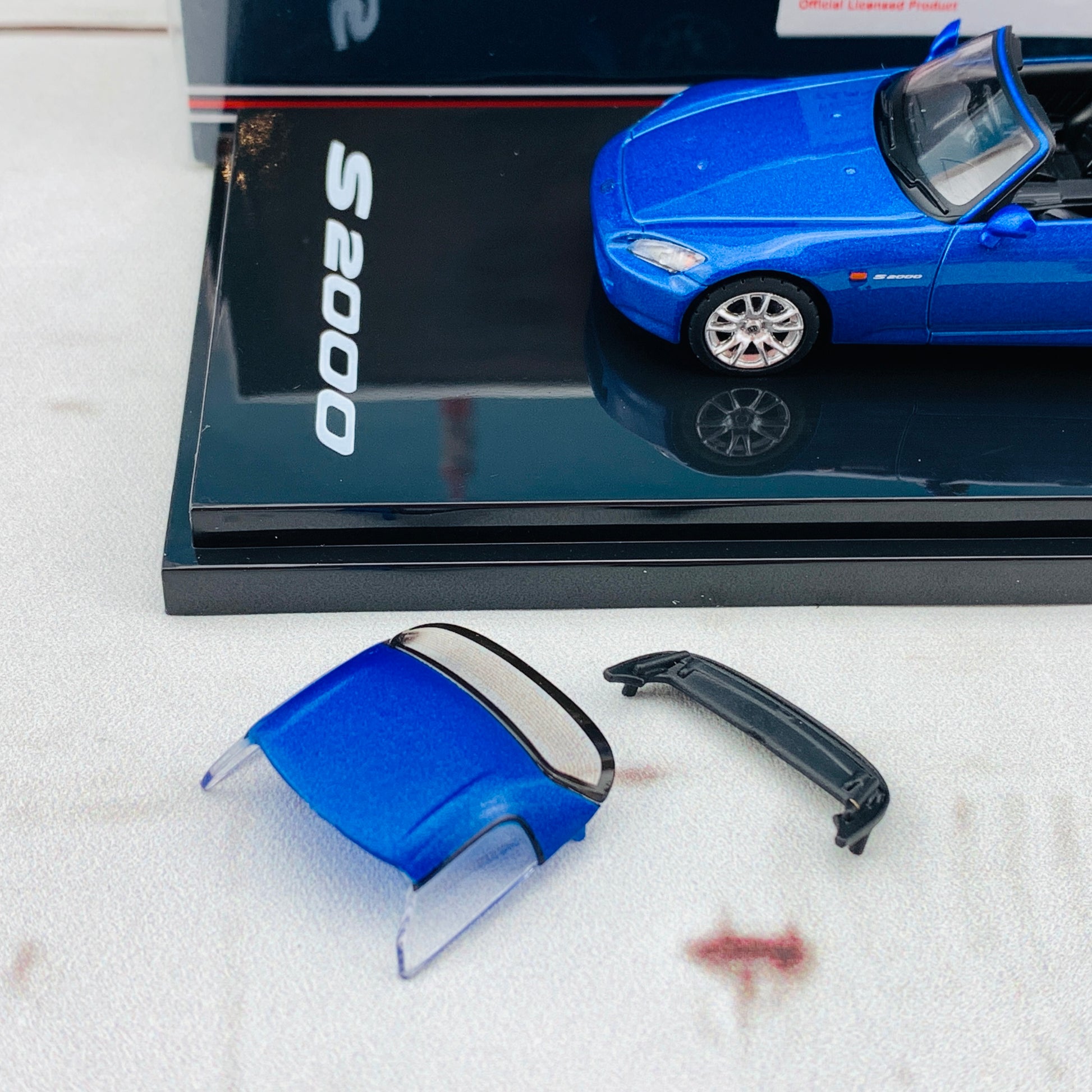 HOBBY JAPAN 1/64 Honda S2000 AP1 Type 200 Bermuda Blue Pearl HJ641020BL