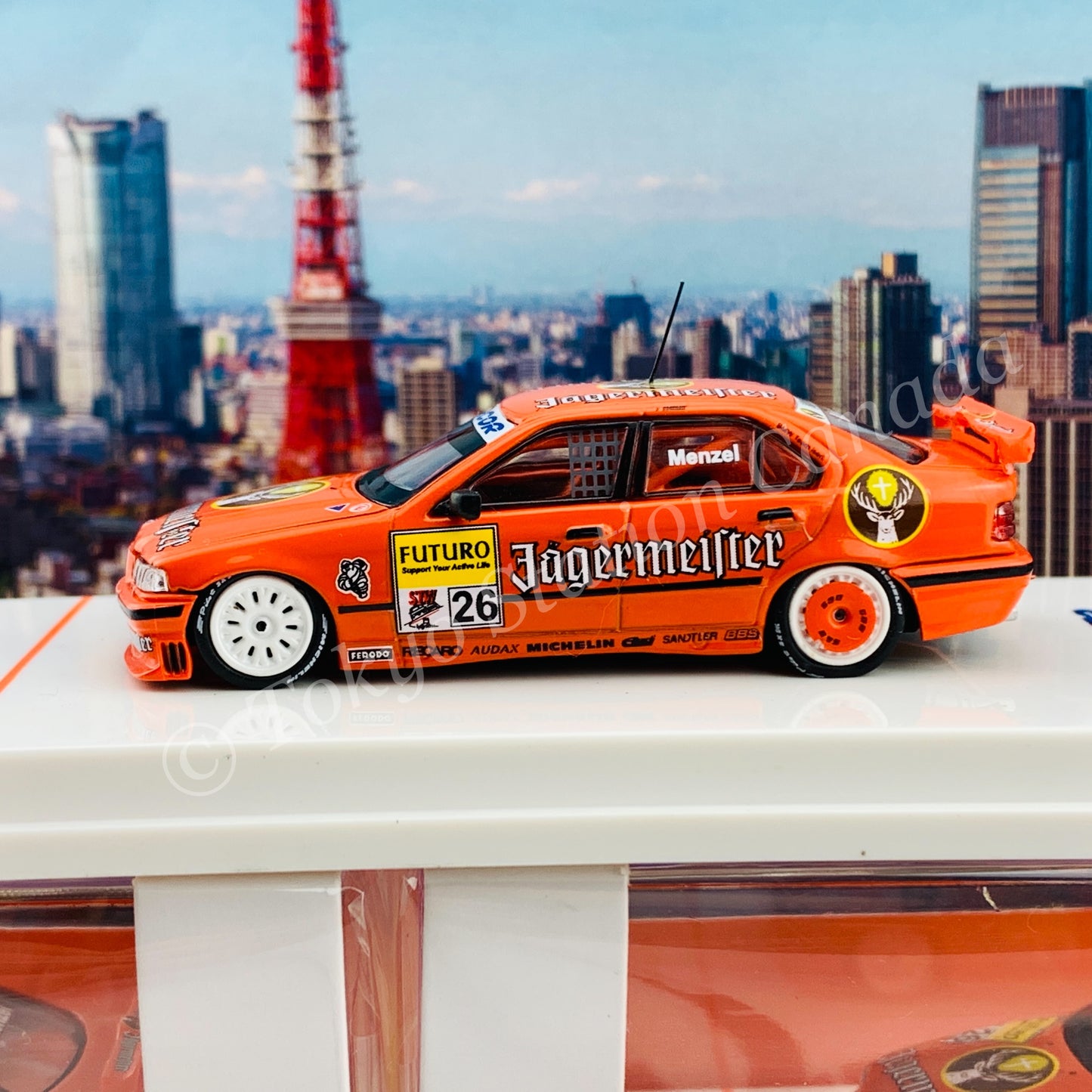 WERK83 1/64 BMW 320i STW Christian Menzel WK83-034b