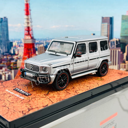 Tarmac Works 1/64 Road Collection Mercedes-AMG G63 Matte Grey T64R-040-GR