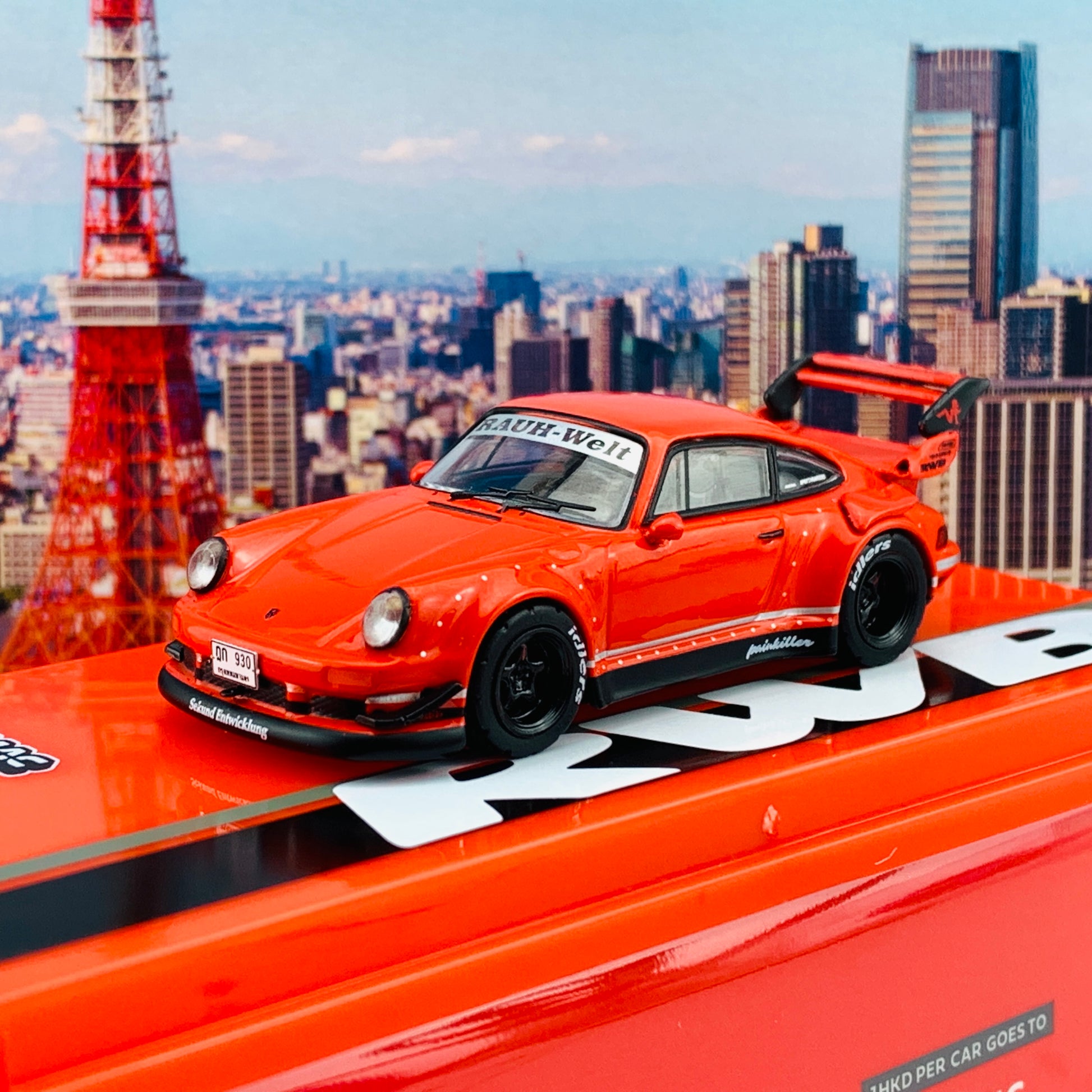 Tarmac Works 1/64 Hobby Collection RWB 930 PAINKILLER Version 2 T64-015-RE2