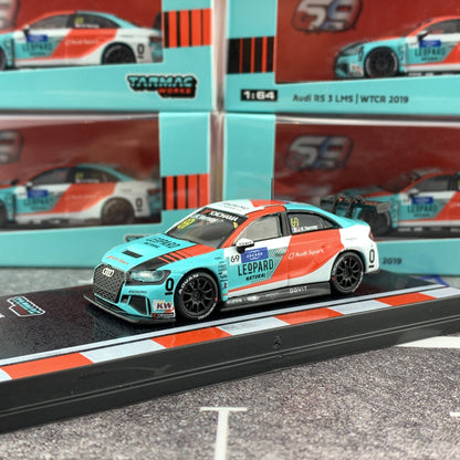 Tarmac Works 1/64 Audi RS3 LMS WTCR 2019 Jean-Karl Vernay T64-013-19WTCR69