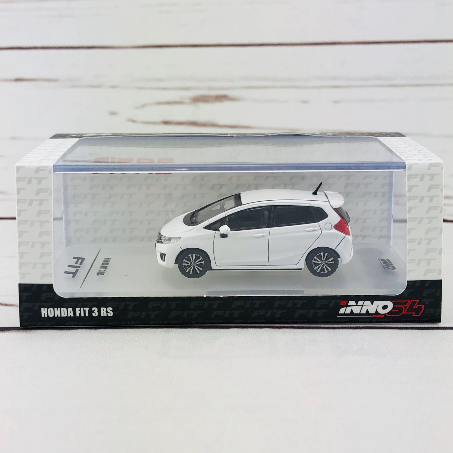 INNO64 1/64 Honda Fit 3 RS White IN64-GK5-WH3X1