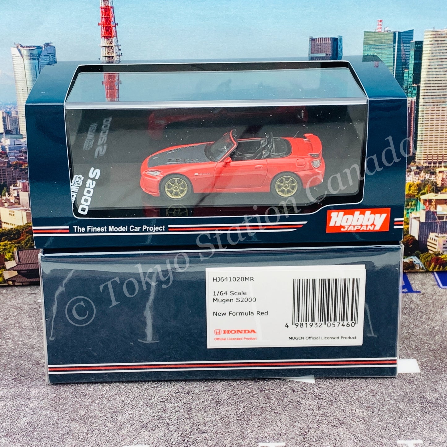 HOBBY JAPAN 1/64 Mugen S2000 New Formula Red HJ641020MR