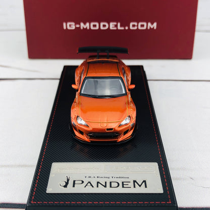 Ignition Model 1/64 Pandem Toyota 86 V3 Orange Metallic 1404
