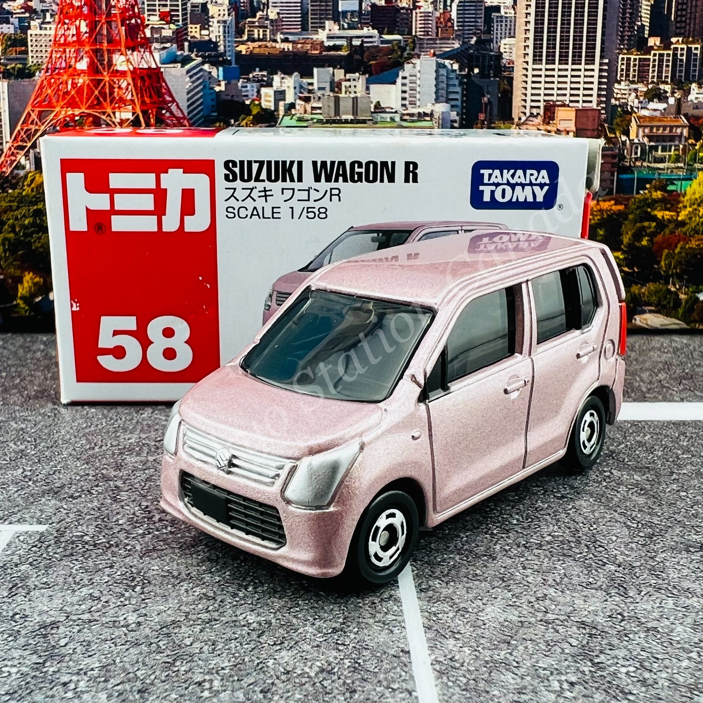 TOMICA 58 Suzuki Wagon R 4904810471097