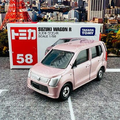 TOMICA 58 Suzuki Wagon R 4904810471097