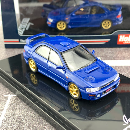 Hobby Japan 1/64 Subaru Impreza WRX GC8 STi Verion II Sport Blue HJ641013SSBL