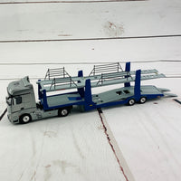 MINI GT 1/64 Mercedes-Benz Actros With Car Carrier Trailer RHD MGT00111-R