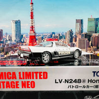 TOMYTEC Tomica Limited Vintage NEO 1/64 Honda NSX Patrol Car LV-N248a