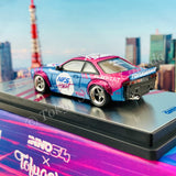 INNO64 1/64 NISSAN SIVIA S14 ROCKET BUNNY BOSS AERO "TOFUGARAGE" With Special Packaging IN64-S14B-NFS