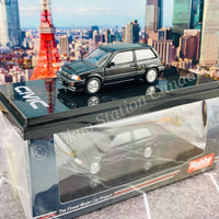 HOBBY JAPAN 1/64 Honda CIVIC Si (AT) 1984 Black Pearl HJ641029ABK