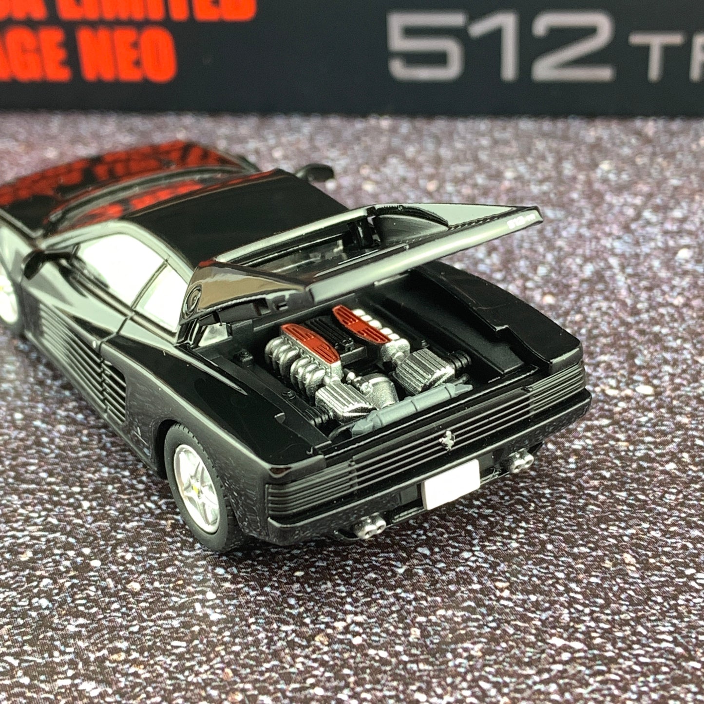 Tomytec Tomica Limited Vintage Neo 1/64 Ferrari 512TR Black