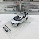 INNO64 1/64 Honda Civic FD2 Type-R SILVER with extra wheels set IN64-FD2-SIL