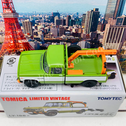 Tomytec Tomica Limited Vintage 1/64 Toyota Stout Wrecker (Green) LV-188a