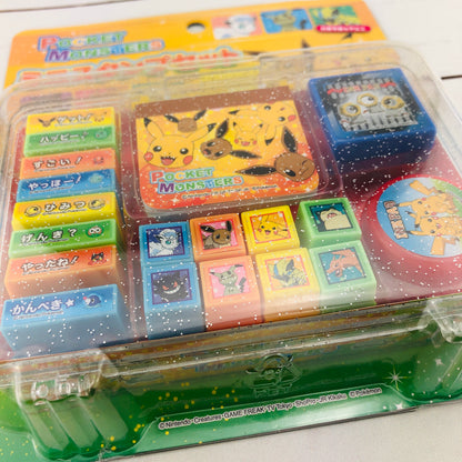 Pokemon Stamping Kit with Carrying Case by Marusho