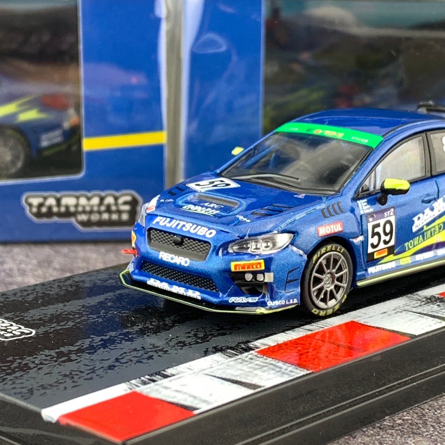 Tarmac Works 1/64 Subaru WRX STi Super Taikyu Series 2018 T64-016-18ST59