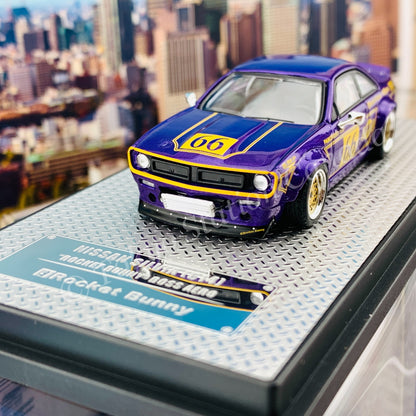 INNO64 1/64 NISSAN SILVIA S14 ROCKET BUNNY BOSS AERO Metallic Purple IN64-S14B-MP
