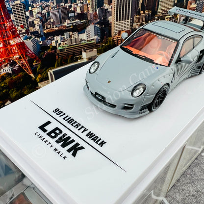 INNO64 1/64 997 LIBERTY WALK Matte Grey IN64-997LB-MG