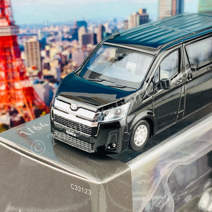 Model 1 1/64 Toyota Hiace 300 BLACK MICA C33123