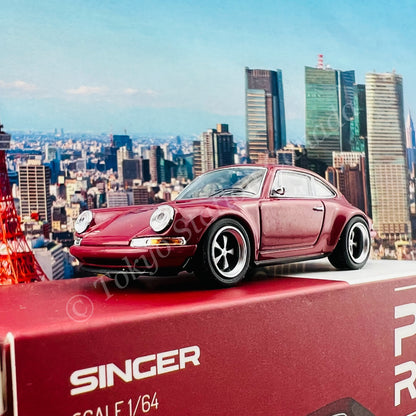 POPRACE 1/64 Singer 911 (964) RED