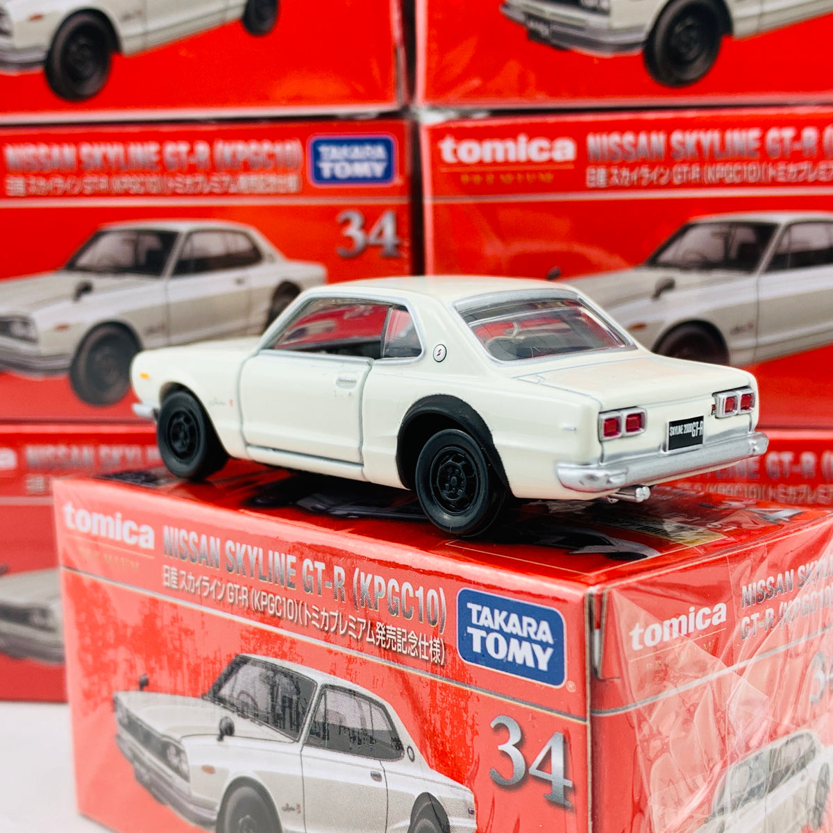 TOMICA PREMIUM 34 NISSAN SKYLINE GTR KPGC10 (ANNIVERSARY OF TOMICA PRE ...