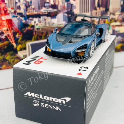 MINI GT McLaren Senna Victory Grey - RHD MGT00013-R