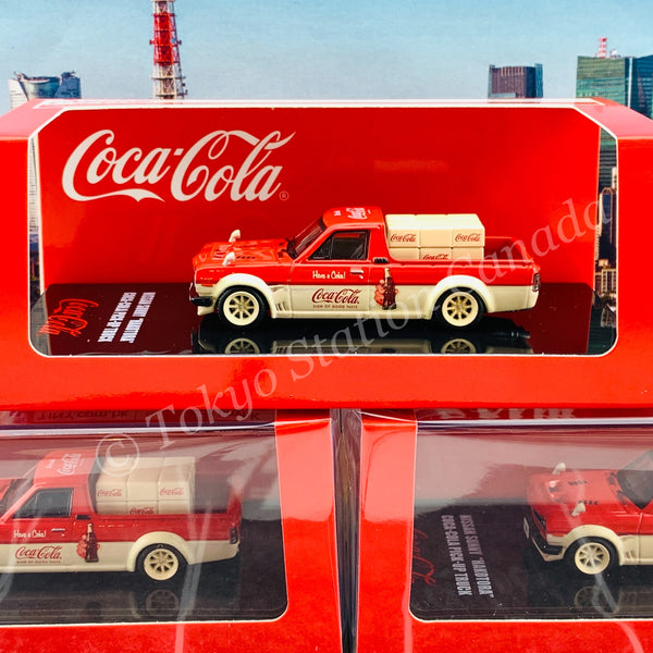 INNO64 1/64 NISSAN Sunny "Hakotora" Coca-Cola Pickup Truck COKE028