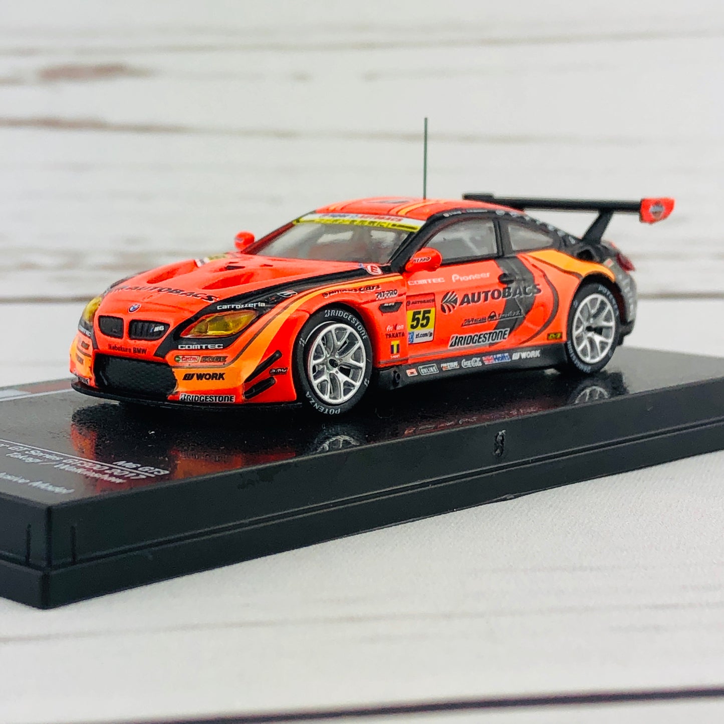 Tarmac Works 1/64 BMW M6 GTS Super GT Series GT300 2017 Takagi / Walkinshaw Taiwan Exclusive Model