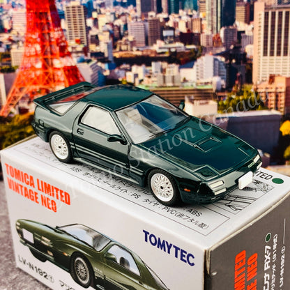 Tomytec Tomica Limited Vintage Neo 1/64 Mazda Savannah RX-7 Winning Limited (green) LV-N192f