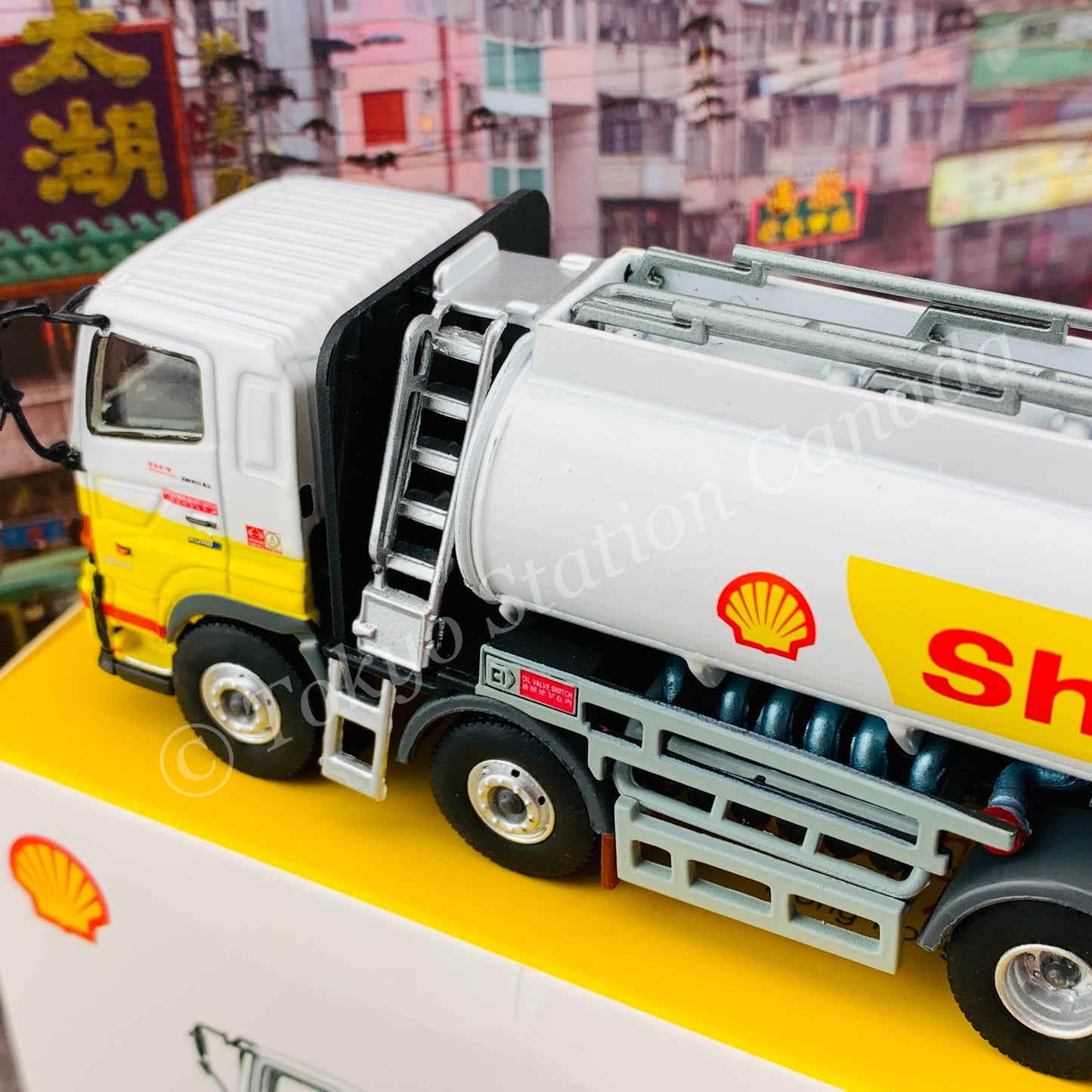 TINY 微影 179 HINO 700 Shell Oil Tanker Truck 日野 700 蜆殼運油車 ATC64617