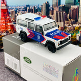 MINI GT 1/64 Land Rover Defender 110 Korlantas (Indonesia National Traffic Police) EMS Exclusive MGT00157-R