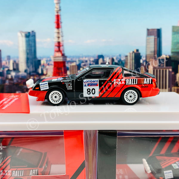 POPRACE 1/64 Mitsubishi Starion 1986 Lombard RAC Rally #80 P. Collinso –  Tokyo Station