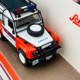 Schuco 1/64 Land Rover Defender Hong Kong Police EOD Bureau (Toyeast Limited Edition) 452020400